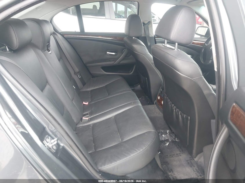 2008 BMW 5 series VIN WBANW13578CZ71568 IAAI salvage auction — SIDE, Original (Texas), sold $25 on 2026-07-31 (photo 8)
