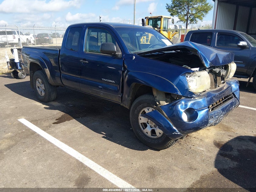 2008 Toyota Tacoma VIN 5TETU62N08Z499519 IAAI salvage auction — RIGHT FRONT, Salvage (Mississippi), sold $1,900 on 2026-07-23 (photo 1)