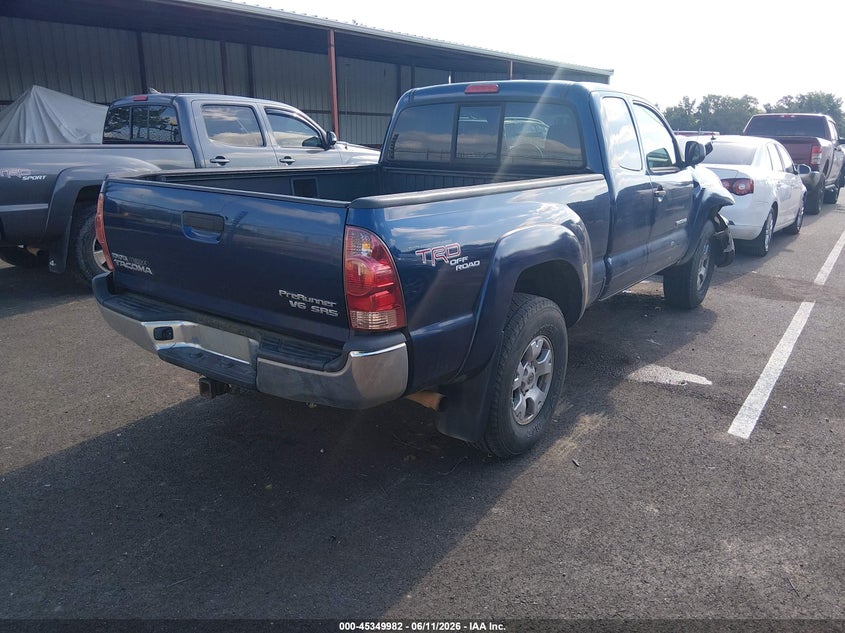 2008 Toyota Tacoma VIN 5TETU62N08Z499519 IAAI salvage auction — RIGHT FRONT, Salvage (Mississippi), sold $1,900 on 2026-07-23 (photo 4)