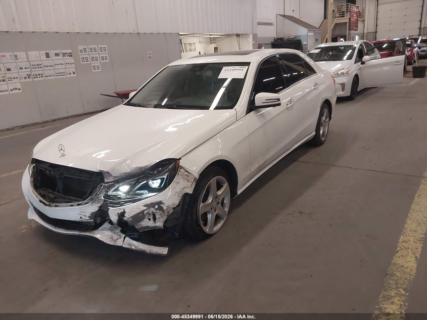 2014 Mercedes-Benz E-Class VIN WDDHF8JB2EA838411 IAAI salvage auction — FRONT END, Salvage (Oregon), sold $1,225 on 2026-09-26 (photo 2)