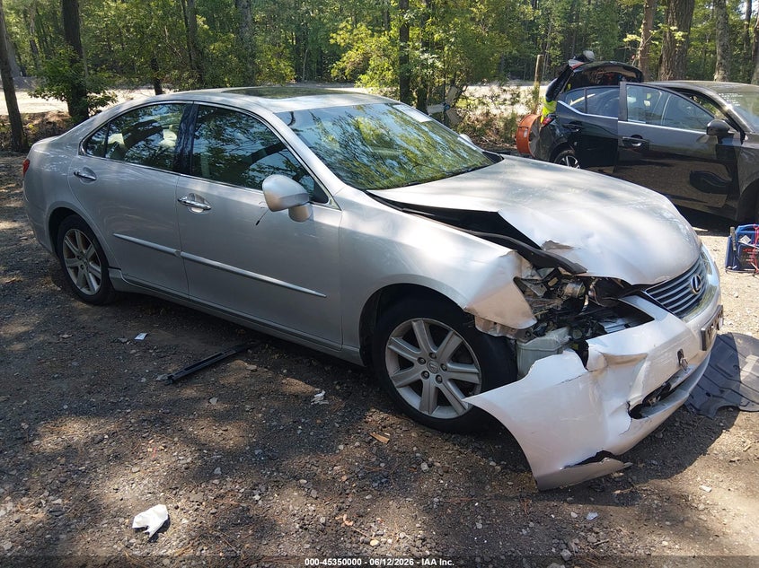 2007 Lexus ES VIN JTHBJ46G272087317 IAAI salvage auction — FRONT END, Clear (Virginia), sold $725 on 2026-07-07 (photo 1)