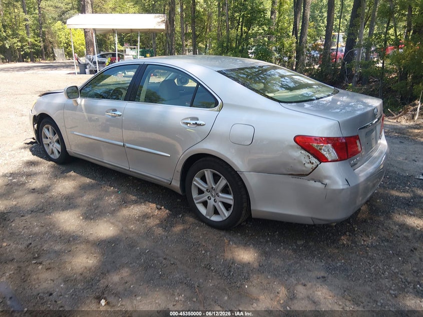 2007 Lexus ES VIN JTHBJ46G272087317 IAAI salvage auction — FRONT END, Clear (Virginia), sold $725 on 2026-07-07 (photo 3)