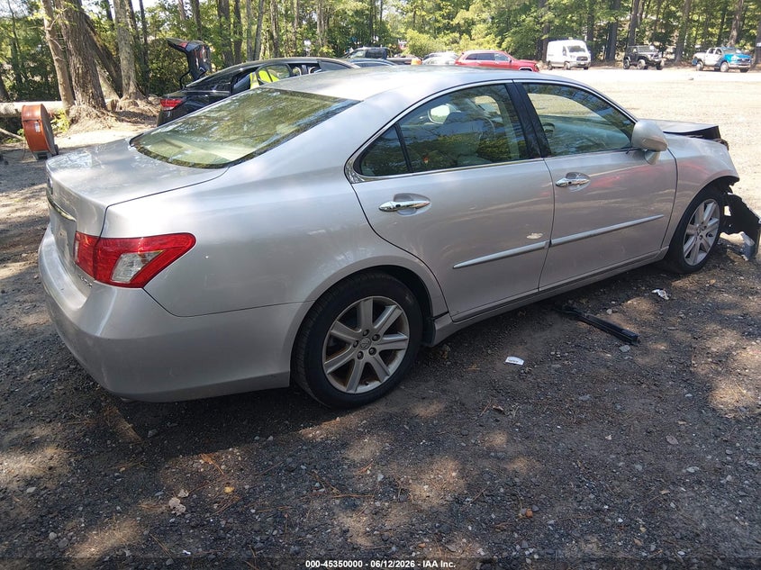2007 Lexus ES VIN JTHBJ46G272087317 IAAI salvage auction — FRONT END, Clear (Virginia), sold $725 on 2026-07-07 (photo 4)