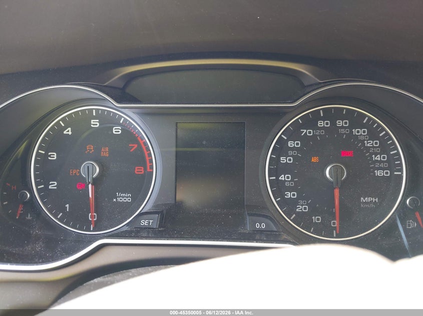 2013 Audi A4 VIN WAUFFAFL0DN023073 IAAI salvage auction — REAR END, Salvage Title, sold $275 on 2026-07-28 (photo 7)