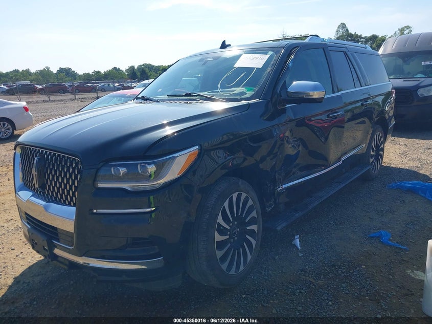 2022 Lincoln Navigator VIN 5LMJJ3TT2NEL01557 IAAI salvage auction — SIDE, Salvage (Virginia), sold $23,300 on 2026-07-09 (photo 2)