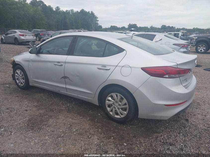 2017 Hyundai Elantra VIN KMHD74LF1HU424792 IAAI salvage auction — FRONT END, Salvage (South Carolina), sold $875 on 2026-07-15 (photo 3)