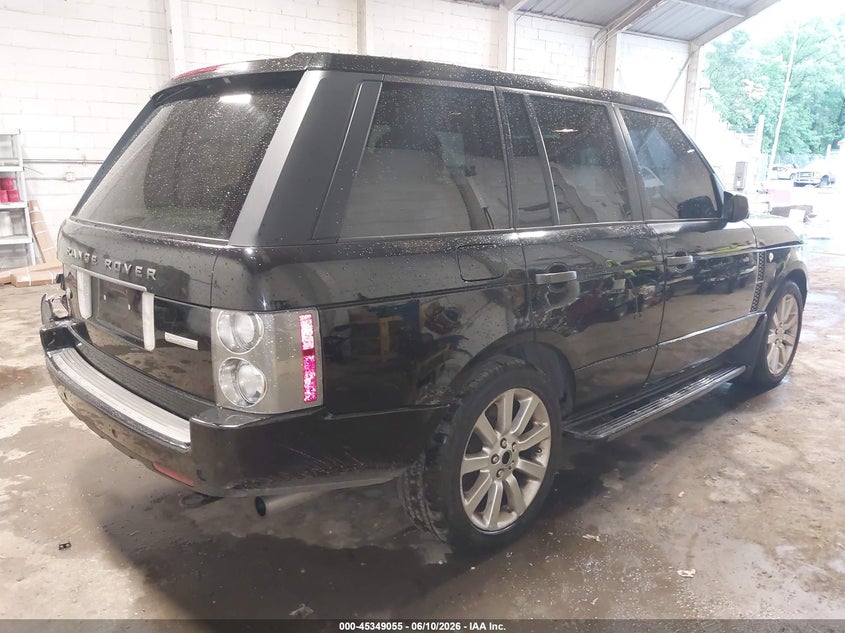 2006 Land rover RANGE ROVER VIN SALMF13406A224420 IAAI salvage auction — LEFT FRONT, Salvage - 75% Or Less (Maryland), sold $425 on 2026-07-07 (photo 4)