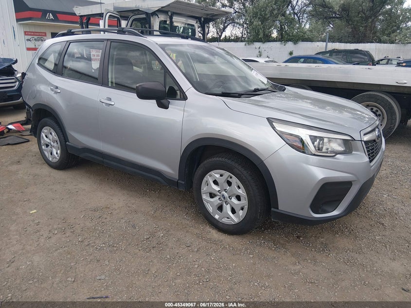 2019 Subaru Forester VIN JF2SKACC9KH582006 IAAI salvage auction — REAR END, Salvage (Montana), sold $3,300 on 2026-07-11 (photo 1)