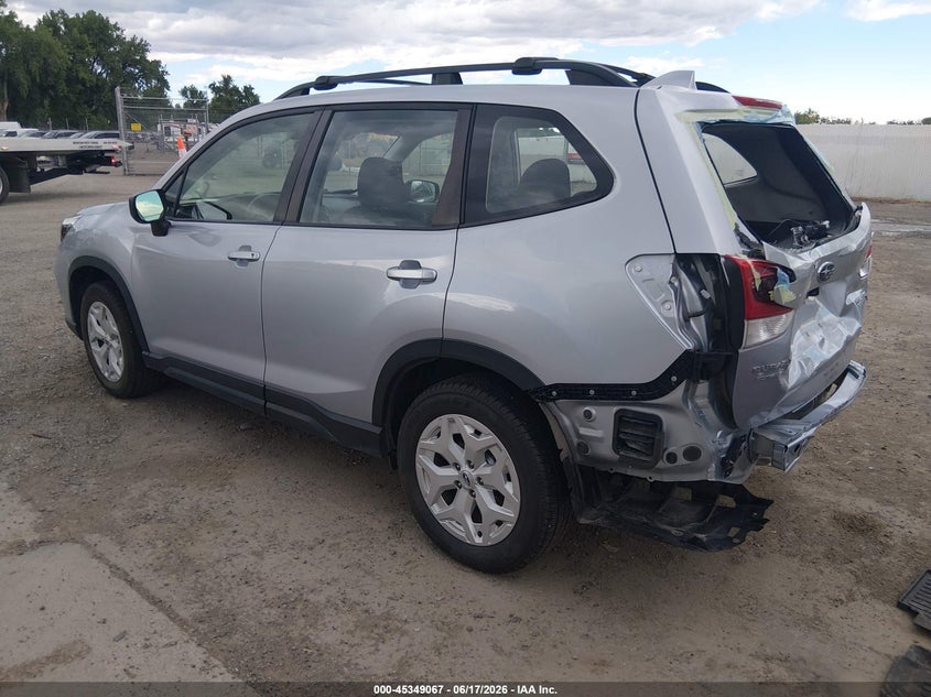 2019 Subaru Forester VIN JF2SKACC9KH582006 IAAI salvage auction — REAR END, Salvage (Montana), sold $3,300 on 2026-07-11 (photo 3)