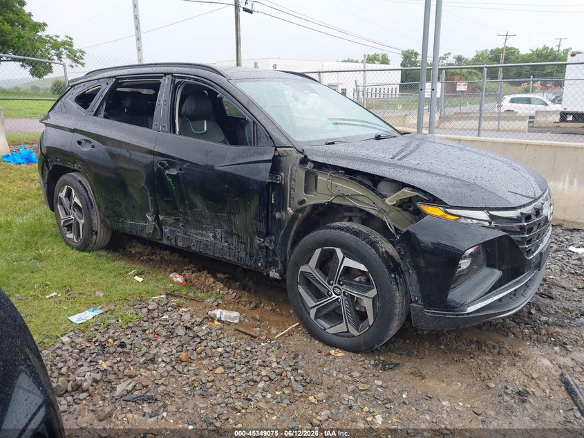 2024 Hyundai Tucson VIN 5NMJE3DE3RH348157 IAAI salvage auction — RIGHT SIDE, Salvage (Tennessee), sold $8,350 on 2026-07-30 (photo 1)