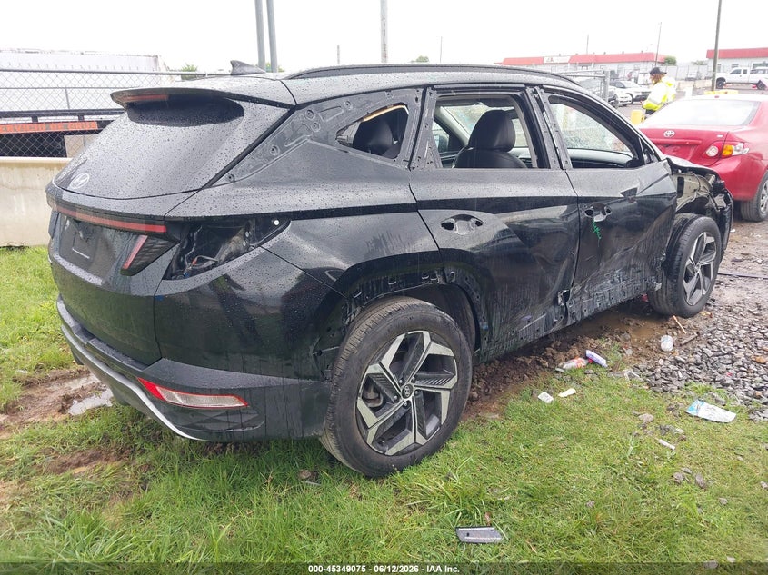 2024 Hyundai Tucson VIN 5NMJE3DE3RH348157 IAAI salvage auction — RIGHT SIDE, Salvage (Tennessee), sold $8,350 on 2026-07-30 (photo 4)