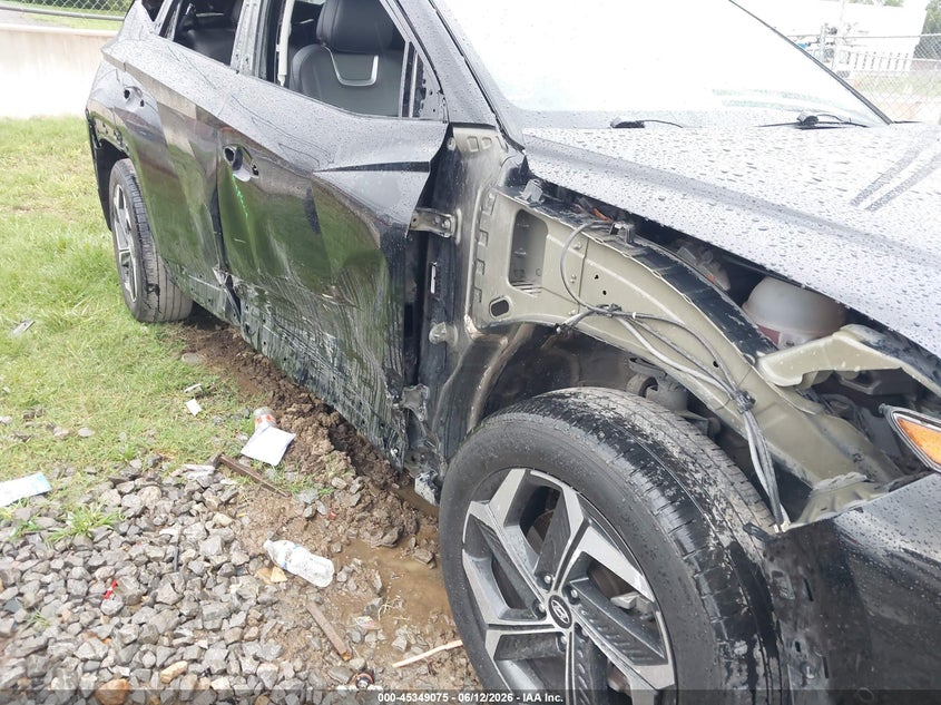 2024 Hyundai Tucson VIN 5NMJE3DE3RH348157 IAAI salvage auction — RIGHT SIDE, Salvage (Tennessee), sold $8,350 on 2026-07-30 (photo 6)