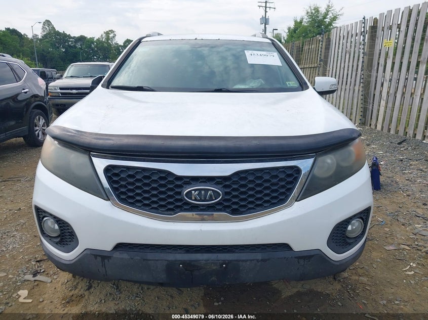 2011 Kia Sorento VIN 5XYKTCA19BG159427 IAAI salvage auction — NORMAL WEAR, Clear (Virginia), sold $925 on 2026-07-06 (photo 6)
