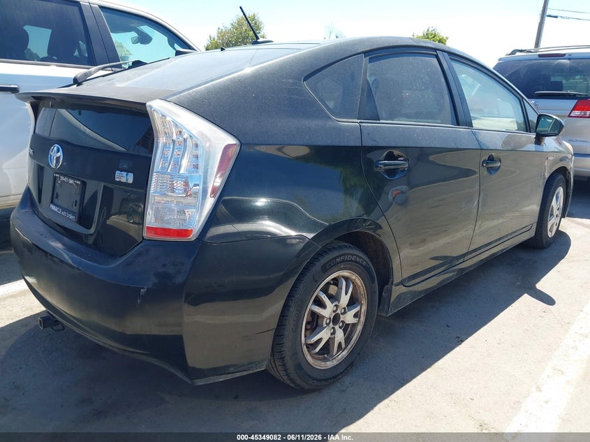 2010 Toyota Prius VIN JTDKN3DU1A0031459 IAAI salvage auction — NORMAL WEAR, Clear - Dealer Only (California), sold $975 on 2026-07-14 (photo 4)