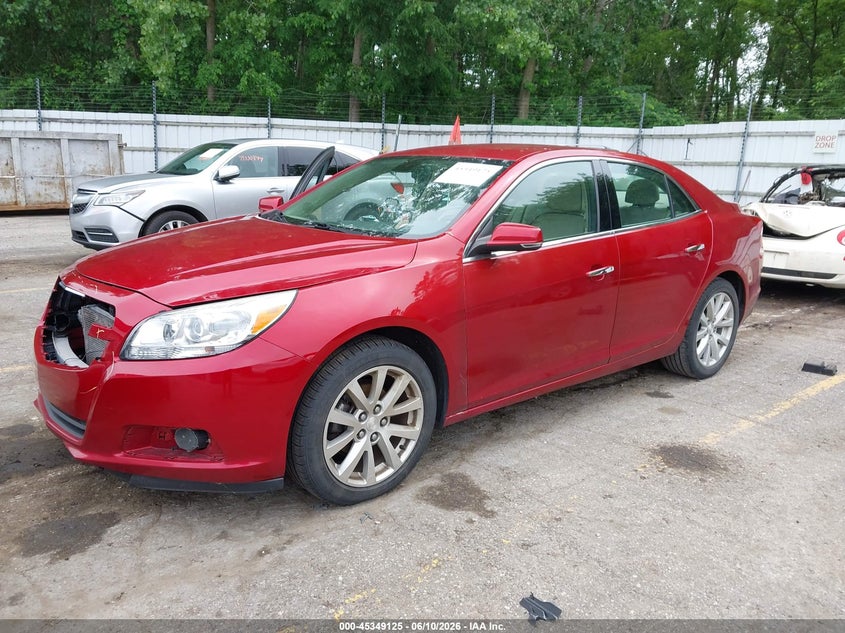 2013 Chevrolet Malibu VIN 1G11H5SA5DF264861 IAAI salvage auction — FRONT END, Clear (Michigan), sold $750 on 2026-07-22 (photo 2)