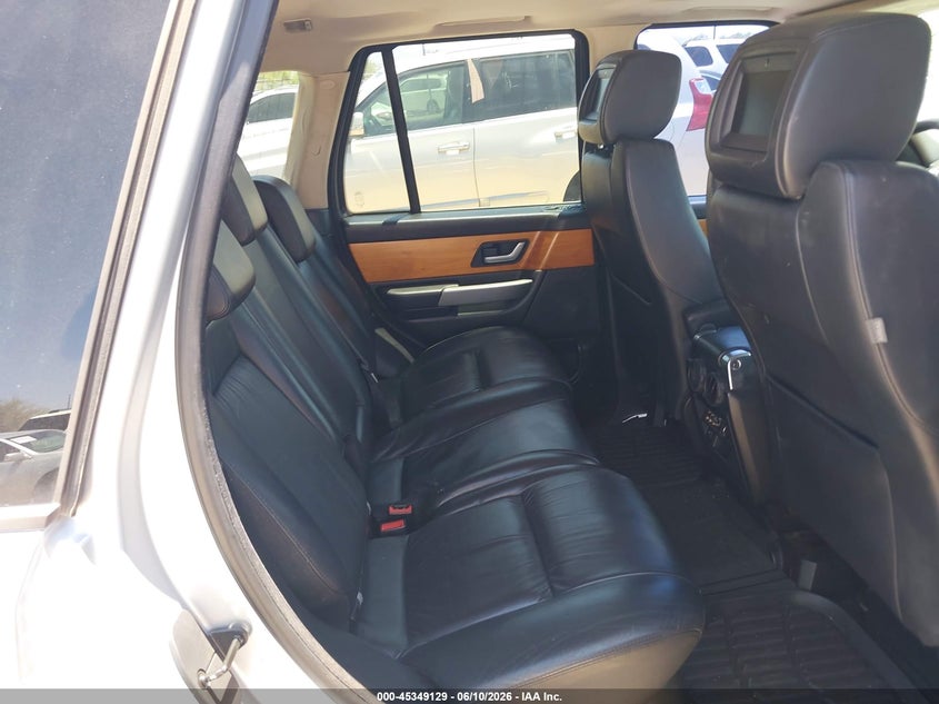 2008 Land rover Range rover sport VIN SALSK25428A120116 IAAI salvage auction — REAR END, Clear (Arizona), sold $375 on 2026-07-30 (photo 8)