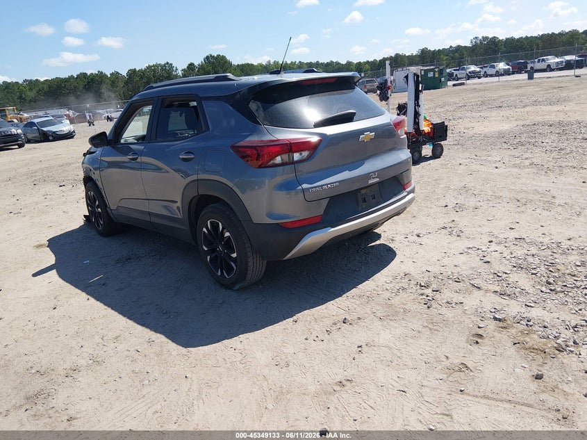 2021 Chevrolet Trailblazer VIN KL79MPSL2MB125522 IAAI salvage auction — FRONT END, Salvage (Georgia), sold $2,400 on 2026-07-24 (photo 3)