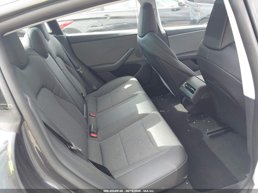 2026 Tesla Model 3 VIN 5YJ3E1EA5TF148186 IAAI salvage auction — RIGHT SIDE, Salvage - Greater Than 75% (Maryland), sold $12,000 on 2026-07-09 (photo 8)