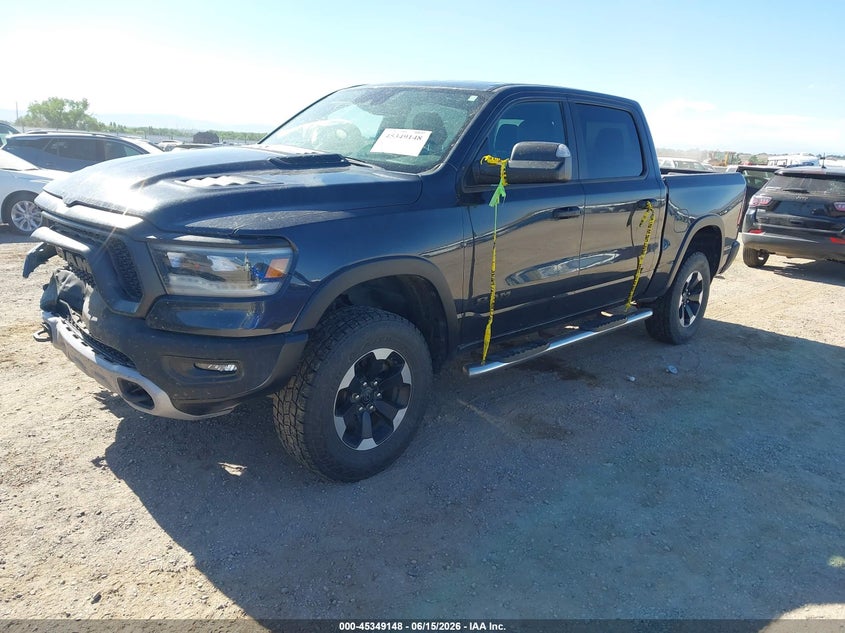 2021 Ram 1500 VIN 1C6SRFLT1MN802533 IAAI salvage auction — FRONT END, Salvage (Nevada), sold $8,600 on 2026-07-05 (photo 2)