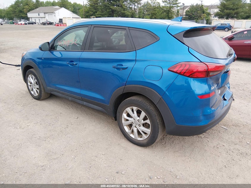 2020 Hyundai Tucson VIN KM8J3CA47LU160822 IAAI salvage auction — REAR END, Salvage (Idaho), sold $5,950 on 2026-07-14 (photo 3)