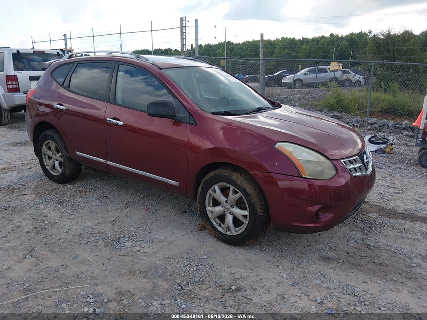 2011 Nissan Rogue VIN JN8AS5MT8BW154489 IAAI salvage auction — SIDE, Salvage (Alabama), sold $25 on 2026-07-29 (photo 1)
