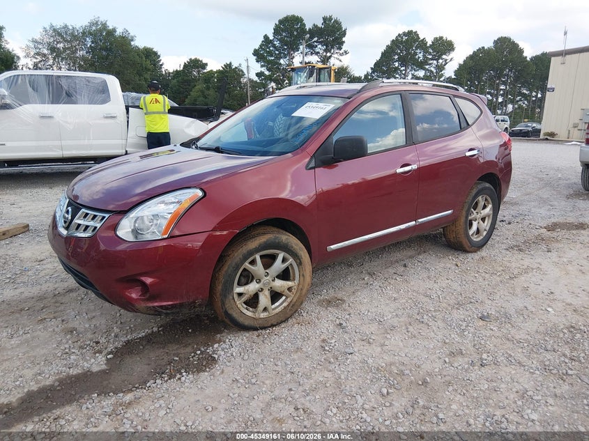 2011 Nissan Rogue VIN JN8AS5MT8BW154489 IAAI salvage auction — SIDE, Salvage (Alabama), sold $25 on 2026-07-29 (photo 2)