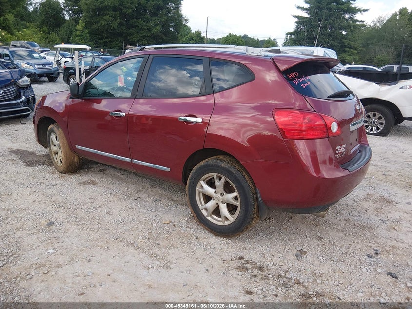 2011 Nissan Rogue VIN JN8AS5MT8BW154489 IAAI salvage auction — SIDE, Salvage (Alabama), sold $25 on 2026-07-29 (photo 3)