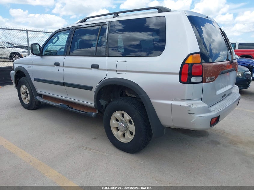 2003 Mitsubishi Montero VIN JA4LS21HX3J020174 IAAI salvage auction — UNKNOWN, Original (Texas), sold $325 on 2026-07-09 (photo 3)