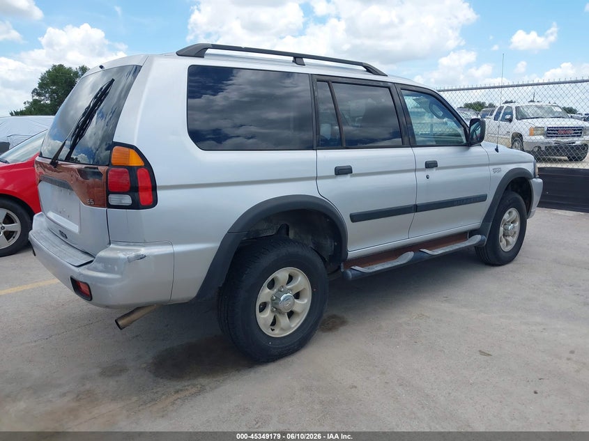 2003 Mitsubishi Montero VIN JA4LS21HX3J020174 IAAI salvage auction — UNKNOWN, Original (Texas), sold $325 on 2026-07-09 (photo 4)