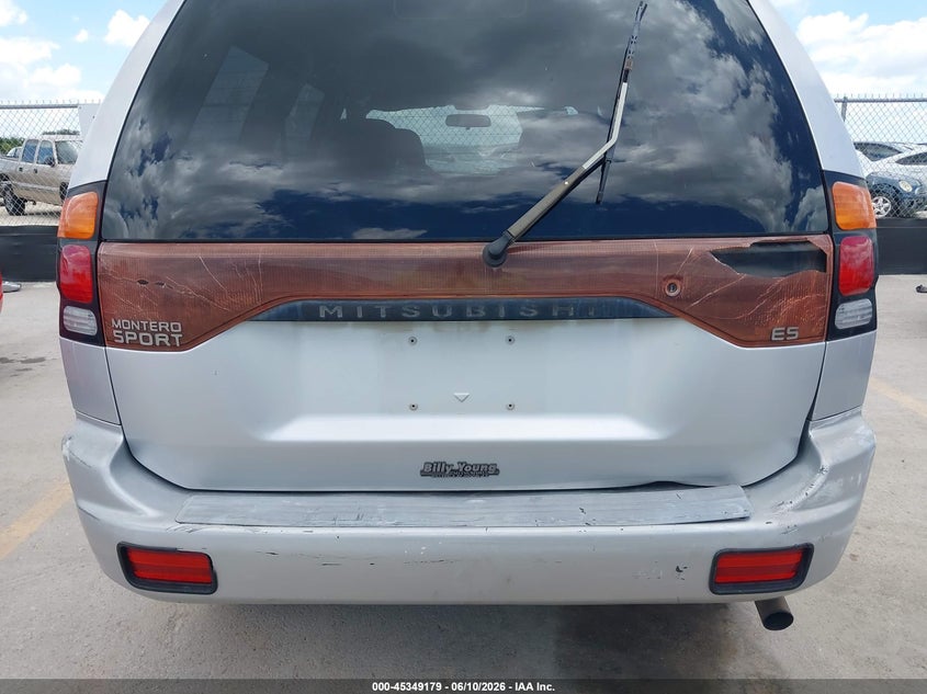 2003 Mitsubishi Montero VIN JA4LS21HX3J020174 IAAI salvage auction — UNKNOWN, Original (Texas), sold $325 on 2026-07-09 (photo 6)