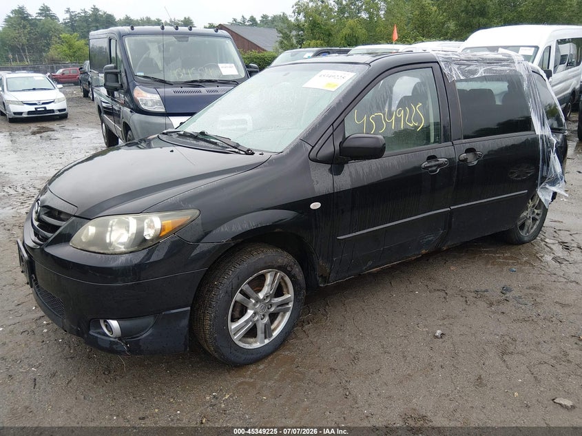2004 Mazda Mpv VIN JM3LW28J140504719 IAAI salvage auction — REAR END, Salvage (Massachusetts), sold $425 on 2026-07-31 (photo 2)