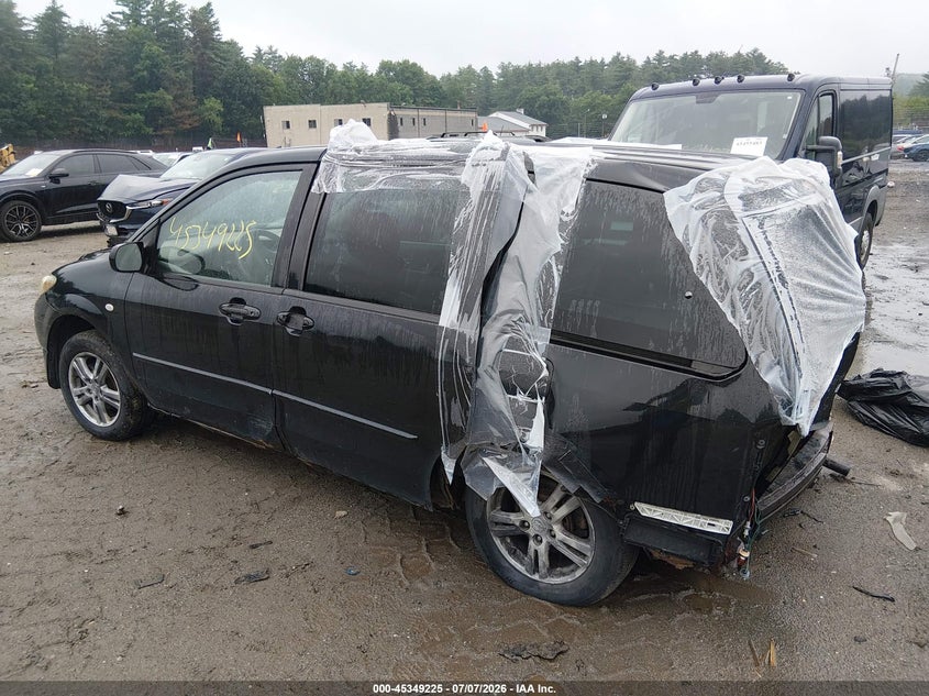2004 Mazda Mpv VIN JM3LW28J140504719 IAAI salvage auction — REAR END, Salvage (Massachusetts), sold $425 on 2026-07-31 (photo 3)