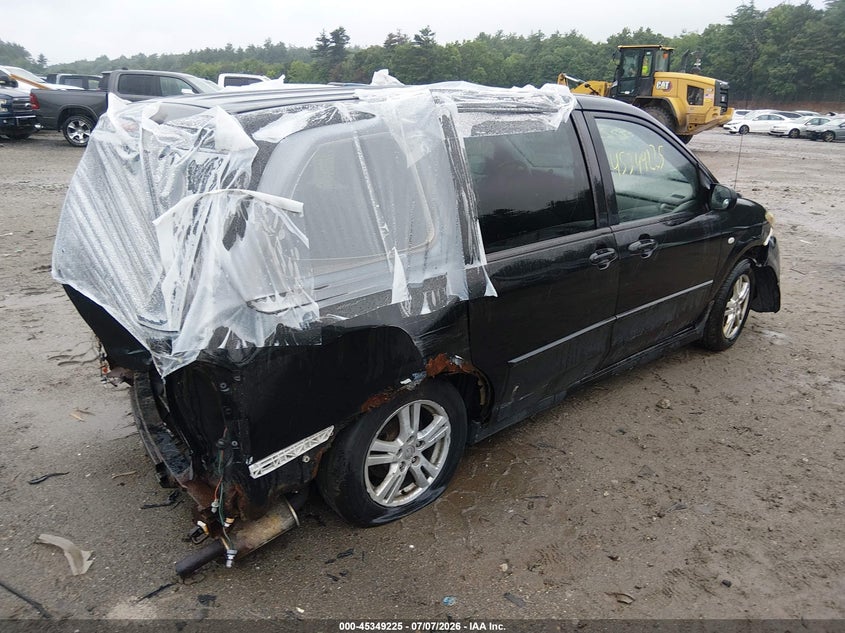 2004 Mazda Mpv VIN JM3LW28J140504719 IAAI salvage auction — REAR END, Salvage (Massachusetts), sold $425 on 2026-07-31 (photo 4)
