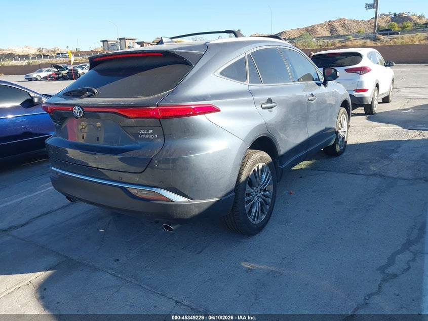 2021 Toyota Venza VIN JTEAAAAH7MJ056895 IAAI salvage auction — MECHANICAL, Salvage Title, sold $13,000 on 2026-07-22 (photo 4)