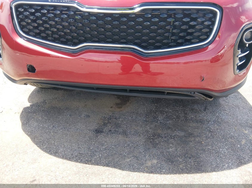 2018 Kia Sportage VIN KNDPNCAC4J7465335 IAAI salvage auction — FRONT END, Salvage (South Carolina), sold $3,050 on 2026-07-18 (photo 6)