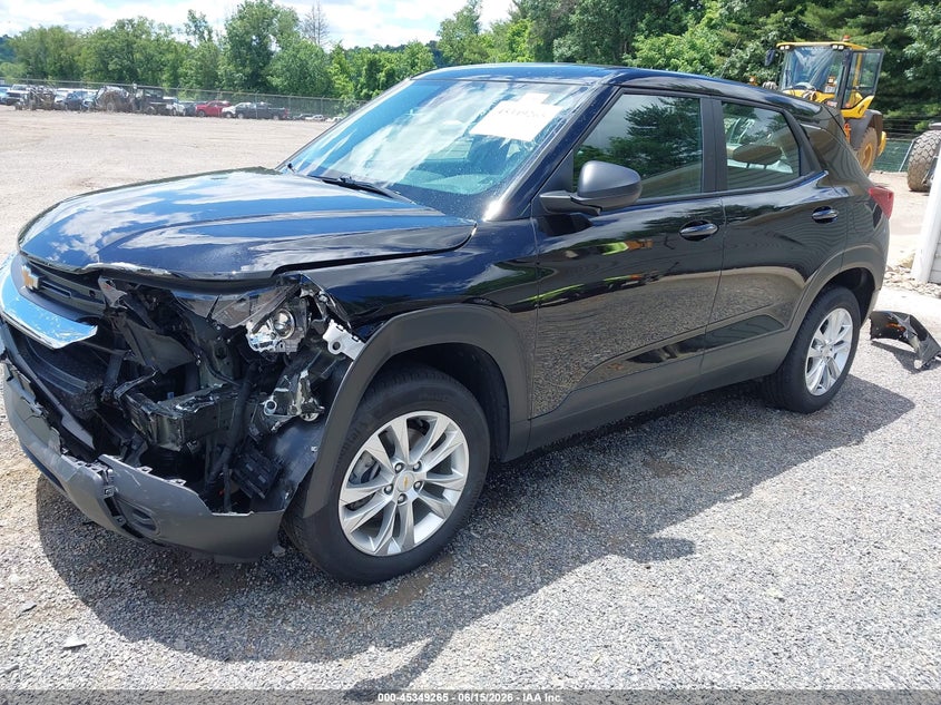 2023 Chevrolet Trailblazer VIN KL79MNSL4PB125529 IAAI salvage auction — LEFT FRONT, Salvage (Ohio), sold $5,250 on 2026-07-06 (photo 2)
