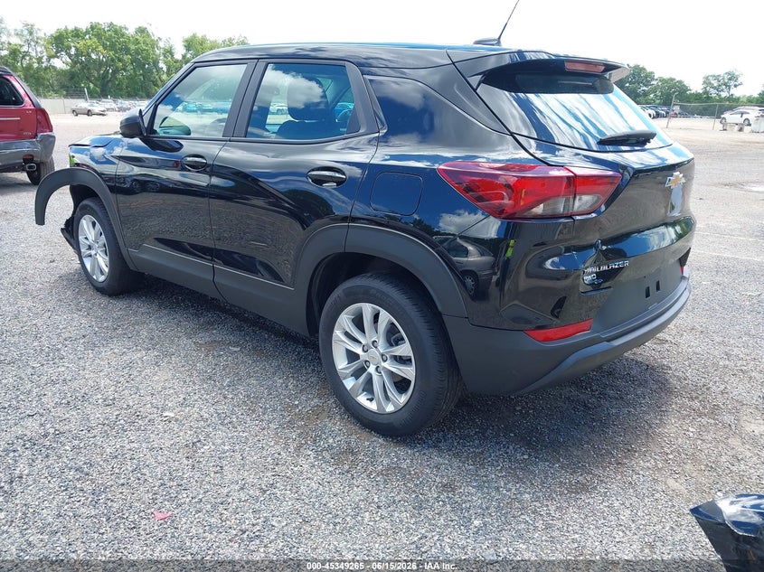 2023 Chevrolet Trailblazer VIN KL79MNSL4PB125529 IAAI salvage auction — LEFT FRONT, Salvage (Ohio), sold $5,250 on 2026-07-06 (photo 3)