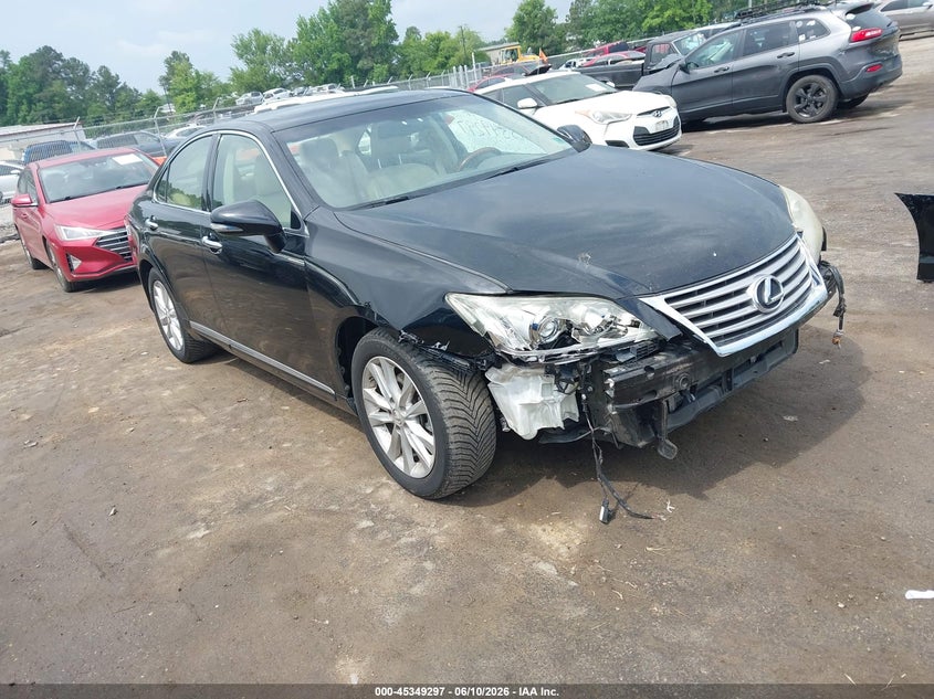 2012 Lexus ES VIN JTHBK1EG9C2479895 IAAI salvage auction — FRONT END, Salvage (Virginia), sold $1,600 on 2026-07-17 (photo 1)