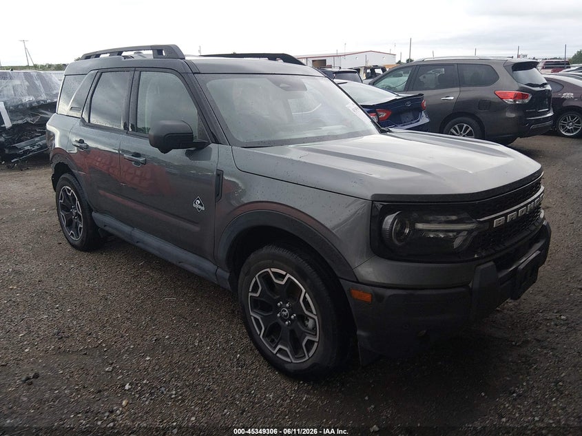 2025 Ford Bronco sport VIN 3FMCR9CN1SRF53253 — IAAI salvage auction photo