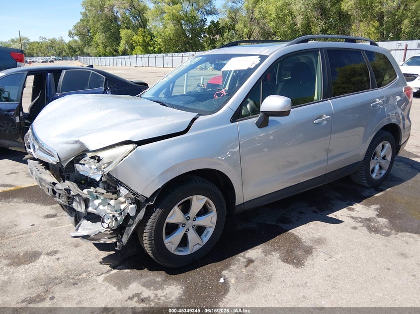 2015 Subaru Forester VIN JF2SJADC2FH563479 IAAI salvage auction — FRONT END, Salvage Title, sold $2,200 on 2026-07-23 (photo 2)