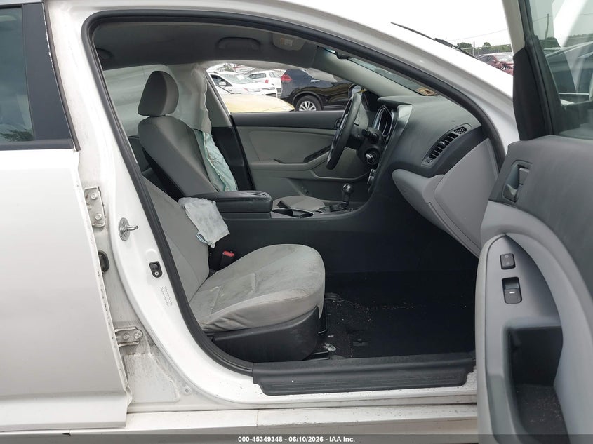 2014 Kia Optima VIN KNAGM4A74E5461957 IAAI salvage auction — FRONT END, Salvage (New Jersey), sold $225 on 2026-07-29 (photo 5)