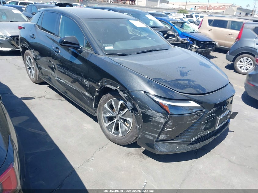 2025 Lexus Rz VIN JTJABABB7SA012837 IAAI salvage auction — SIDE, Salvage Title, sold $16,200 on 2026-07-22 (photo 1)