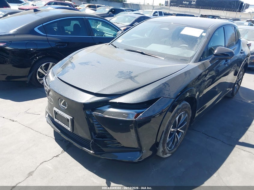 2025 Lexus Rz VIN JTJABABB7SA012837 IAAI salvage auction — SIDE, Salvage Title, sold $16,200 on 2026-07-22 (photo 2)