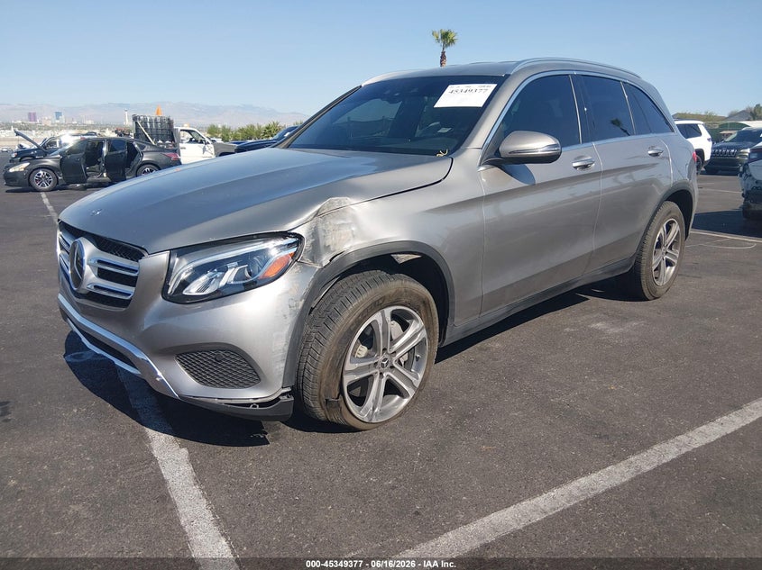 2019 Mercedes-benz Glc VIN WDC0G4JB9KV128773 IAAI salvage auction — LEFT FRONT, Salvage (Nevada), sold $4,500 on 2026-07-29 (photo 2)