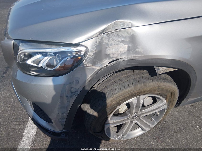 2019 Mercedes-benz Glc VIN WDC0G4JB9KV128773 IAAI salvage auction — LEFT FRONT, Salvage (Nevada), sold $4,500 on 2026-07-29 (photo 6)
