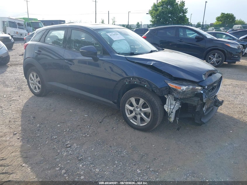2019 Mazda Cx-3 VIN JM1DKFC70K0449687 IAAI salvage auction — FRONT END, Salvage Title, sold $2,450 on 2026-07-24 (photo 1)