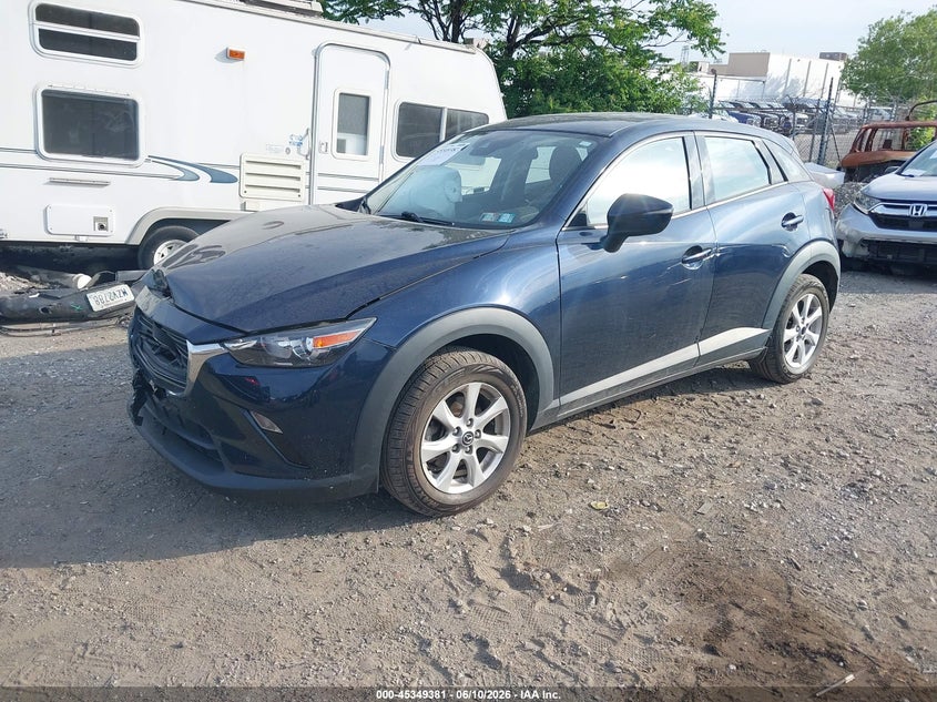 2019 Mazda Cx-3 VIN JM1DKFC70K0449687 IAAI salvage auction — FRONT END, Salvage Title, sold $2,450 on 2026-07-24 (photo 2)