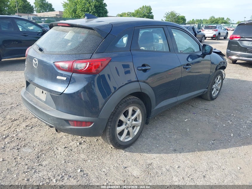 2019 Mazda Cx-3 VIN JM1DKFC70K0449687 IAAI salvage auction — FRONT END, Salvage Title, sold $2,450 on 2026-07-24 (photo 4)