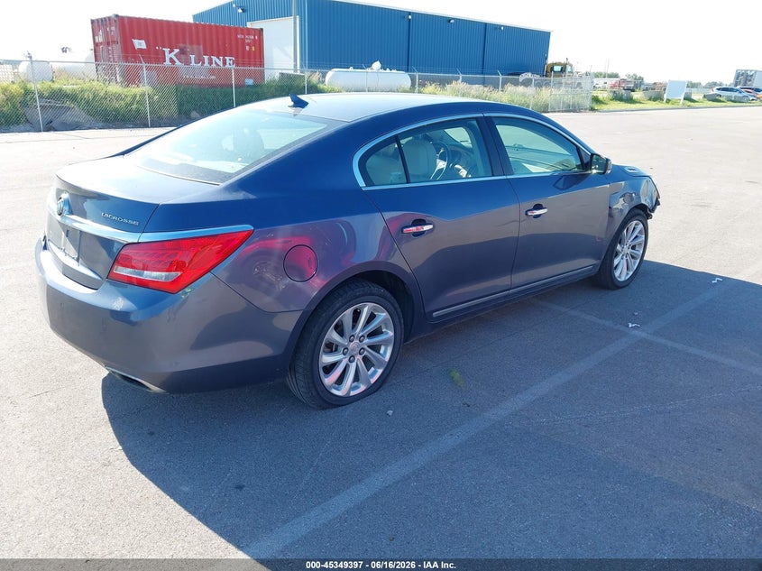 2014 Buick Lacrosse VIN 1G4GB5G3XEF119115 IAAI salvage auction — FRONT END, Certificate Of Title (Nebraska), sold $25 on 2026-08-01 (photo 4)