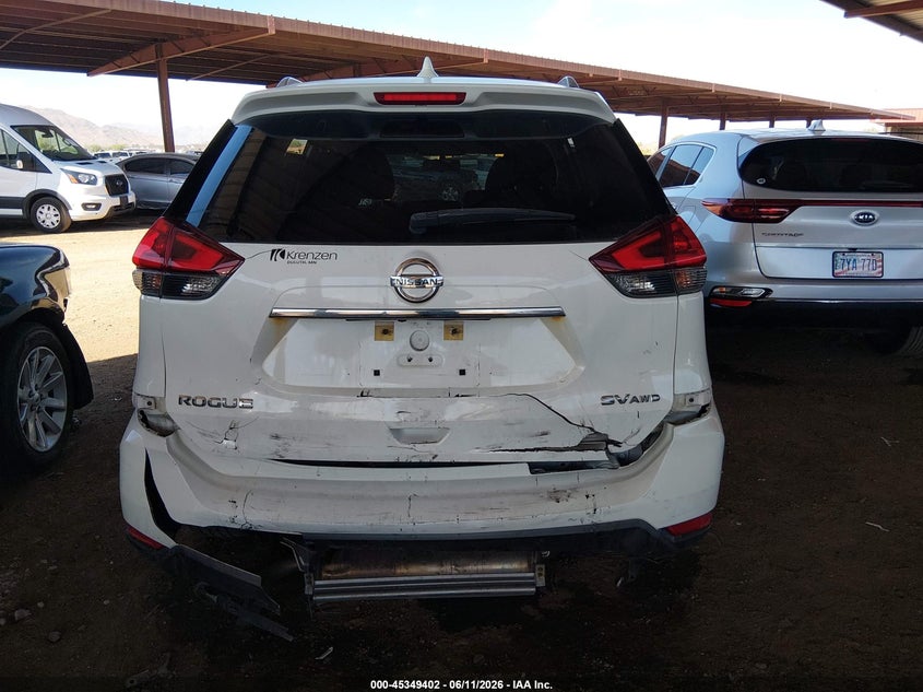 2018 Nissan Rogue VIN KNMAT2MV7JP542783 IAAI salvage auction — REAR END, Salvage (Arizona), sold $2,250 on 2026-07-10 (photo 6)